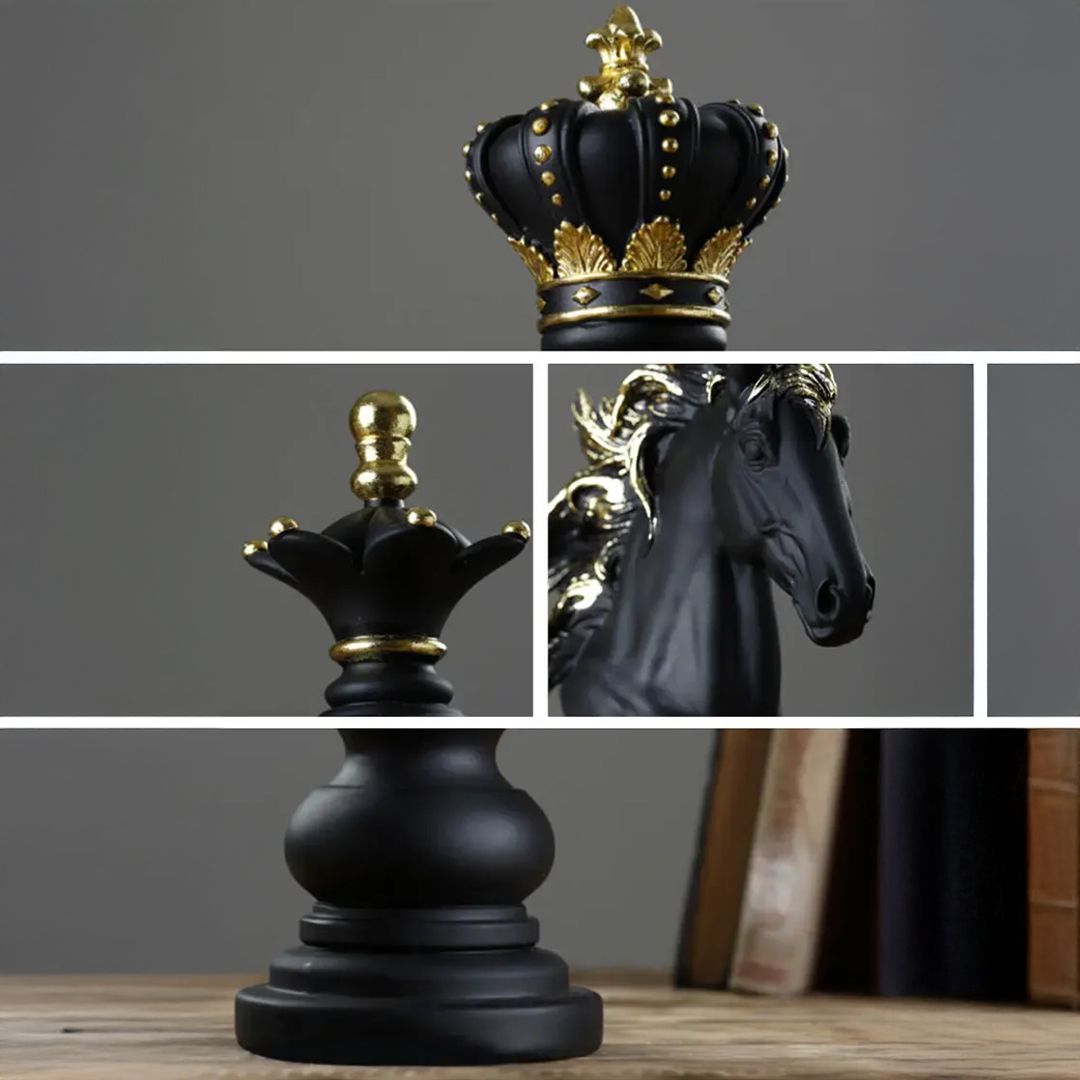 ديكور مجسمات الشطرنج الفاخرة - 6