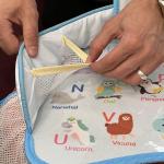 صينية طعام للأطفال مع حامل للهاتف - 13