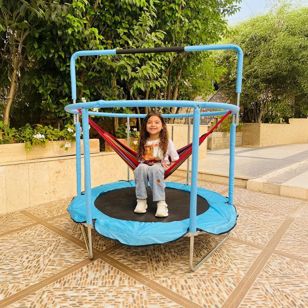 ترامبولين للأطفال مع ألعاب متعددة - 15