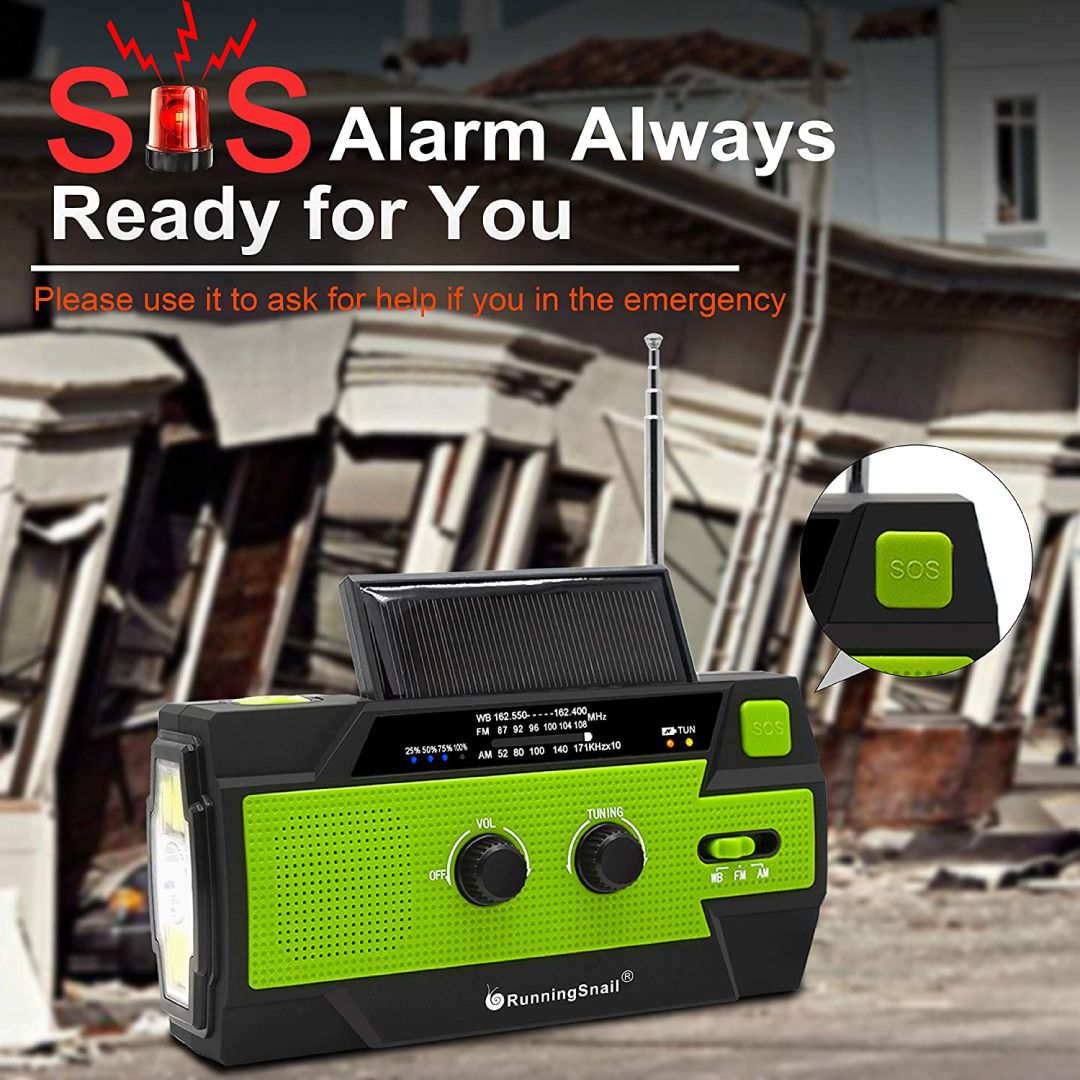 Solar Powered Rechargeable Radio product thumbnail 15