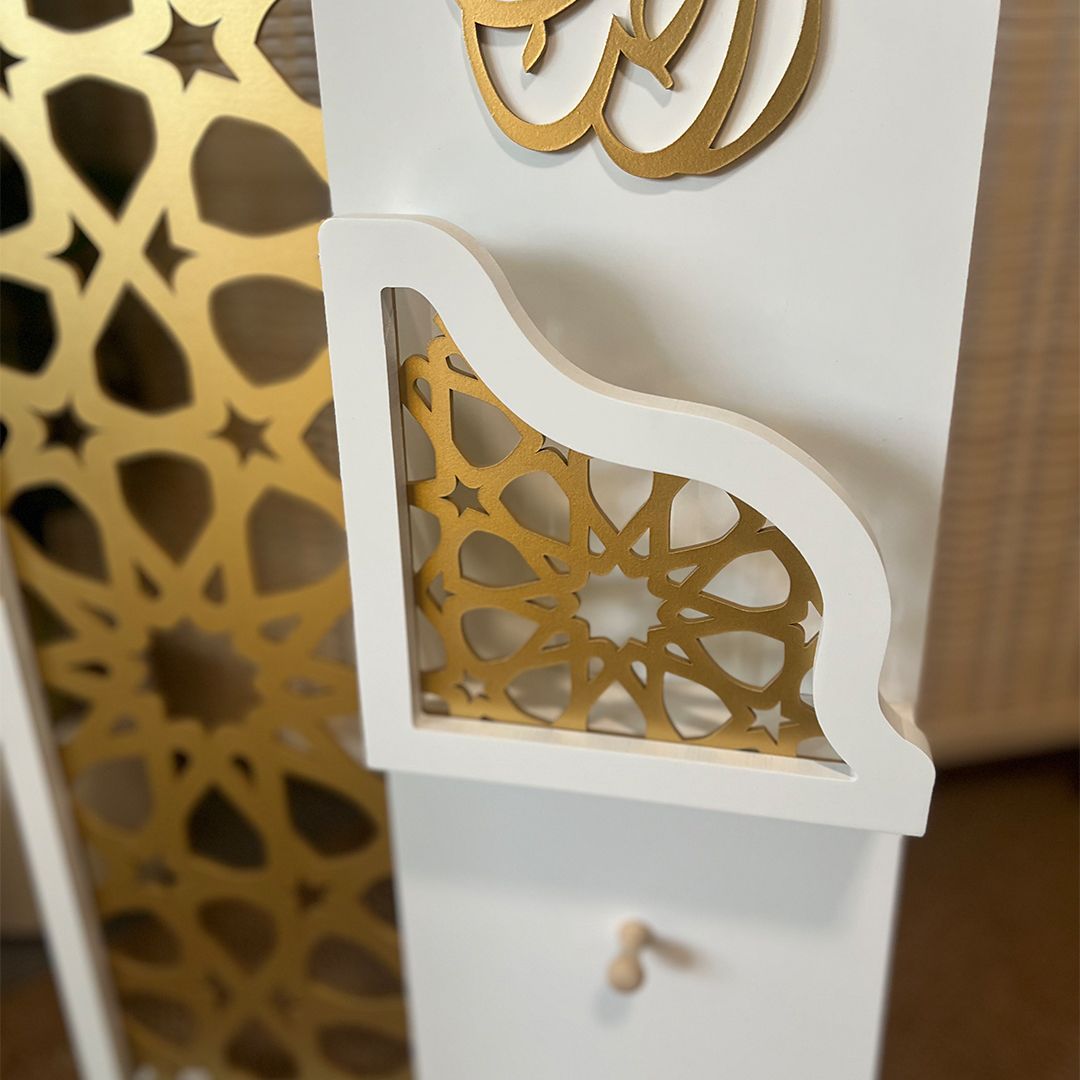 ركن صلاة رمضاني مضيء متكامل لزاوية العبادة من روح - 9