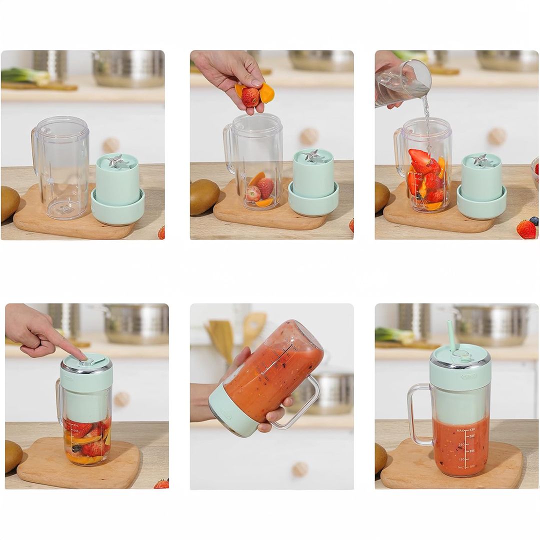 خلاط عصائر محمول - 10 شفرات - 5