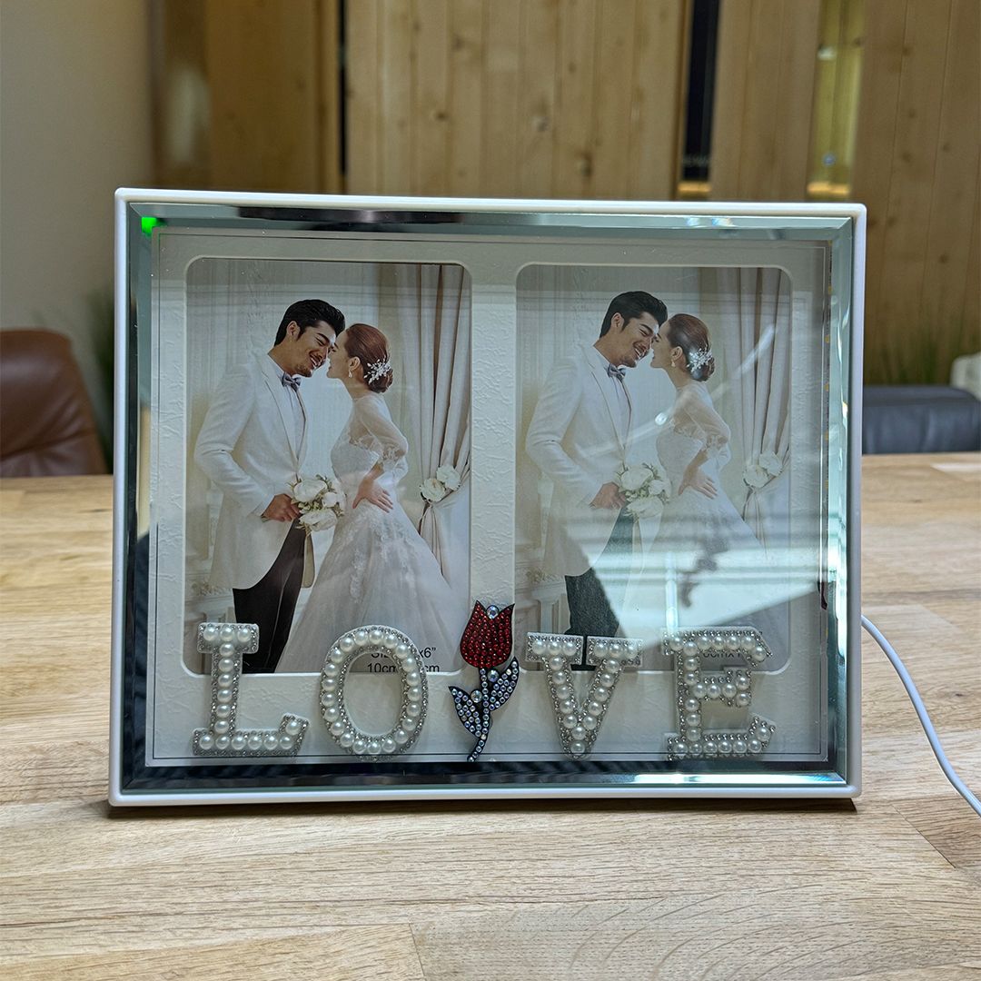Double Illuminated Photo Frame - 25 cm product thumbnail 4
