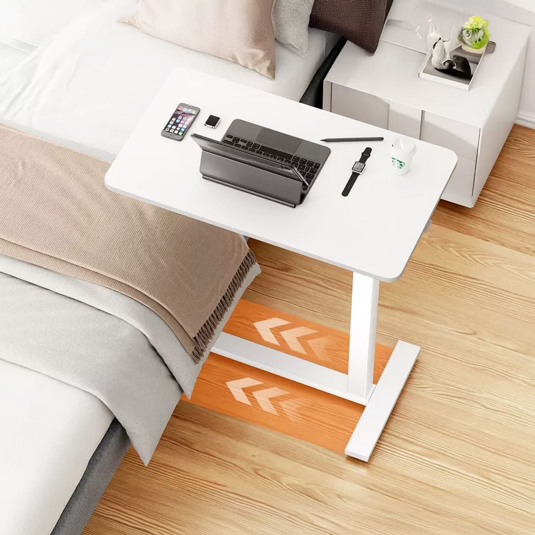 طاولة كمبيوتر جانبية متحركة - 11