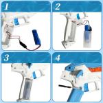 مسدس ماء رأس القرش الأوتوماتيكي - 8