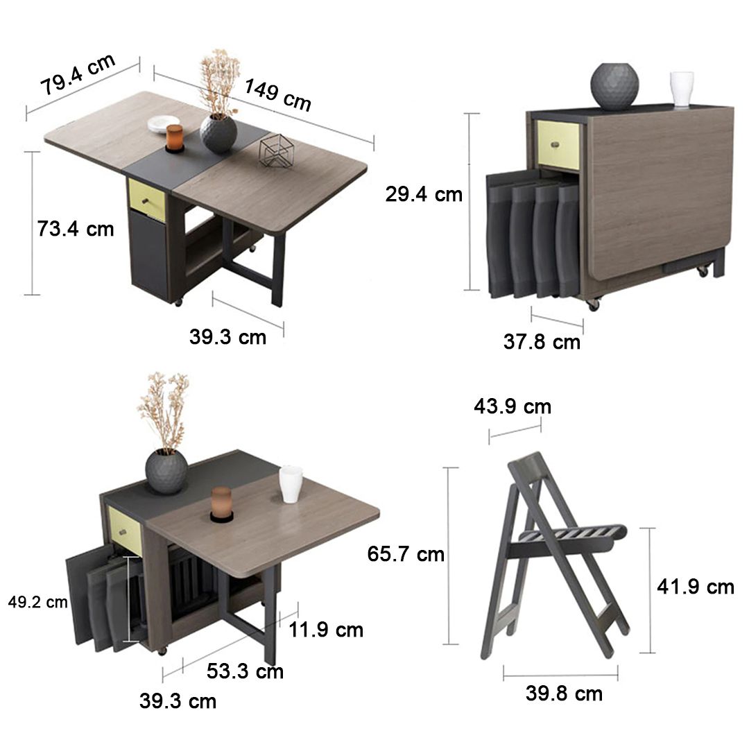 Fashion Folding Dining Table product thumbnail 13