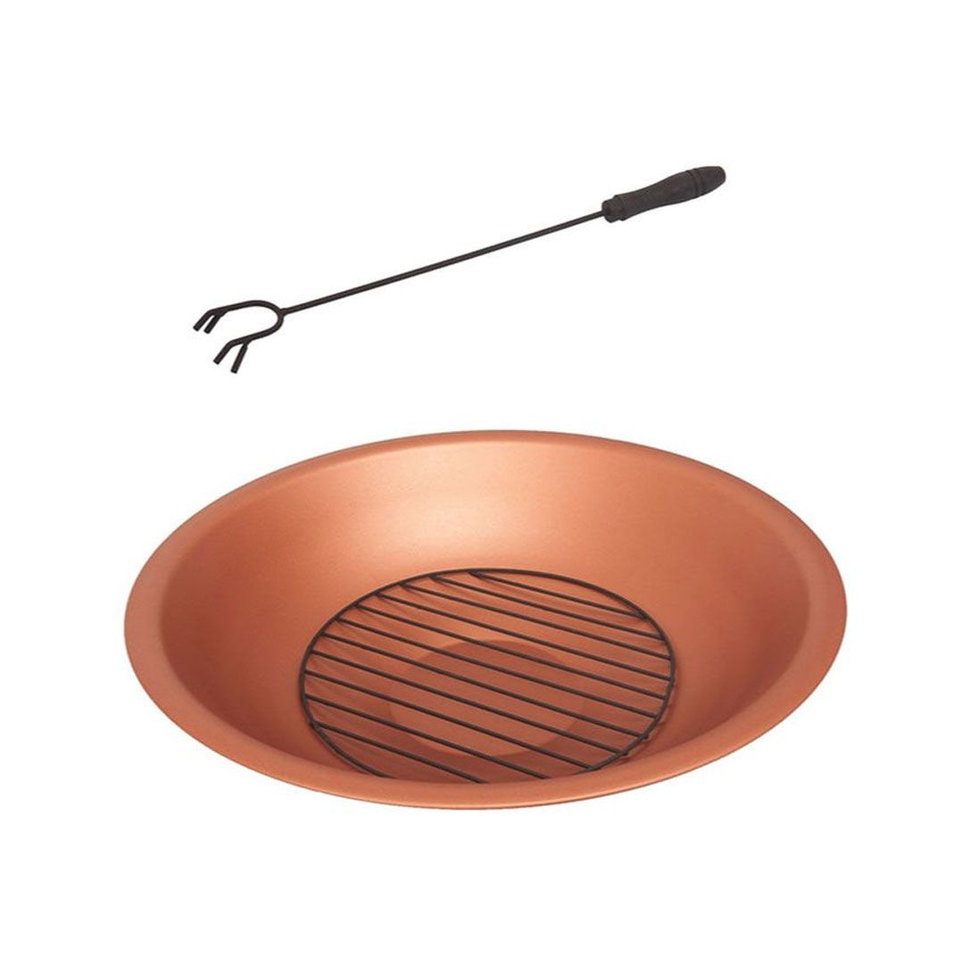 3 in 1 Fire Pit Brazier Round BBQ product thumbnail 6