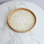 صواني دائرية من الخيزران - 7