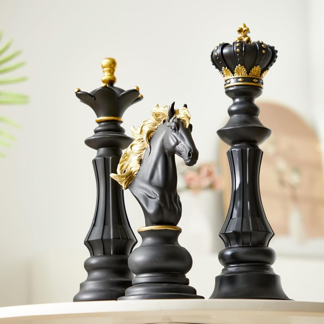 ديكور مجسمات الشطرنج الفاخرة - 5