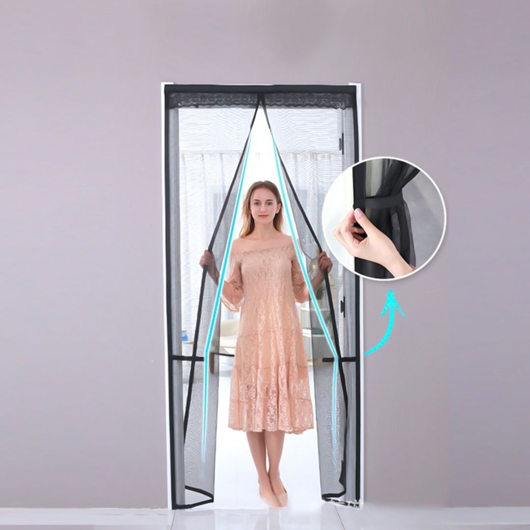 ستارة باب مغناطيسية لطرد الحشرات - 6