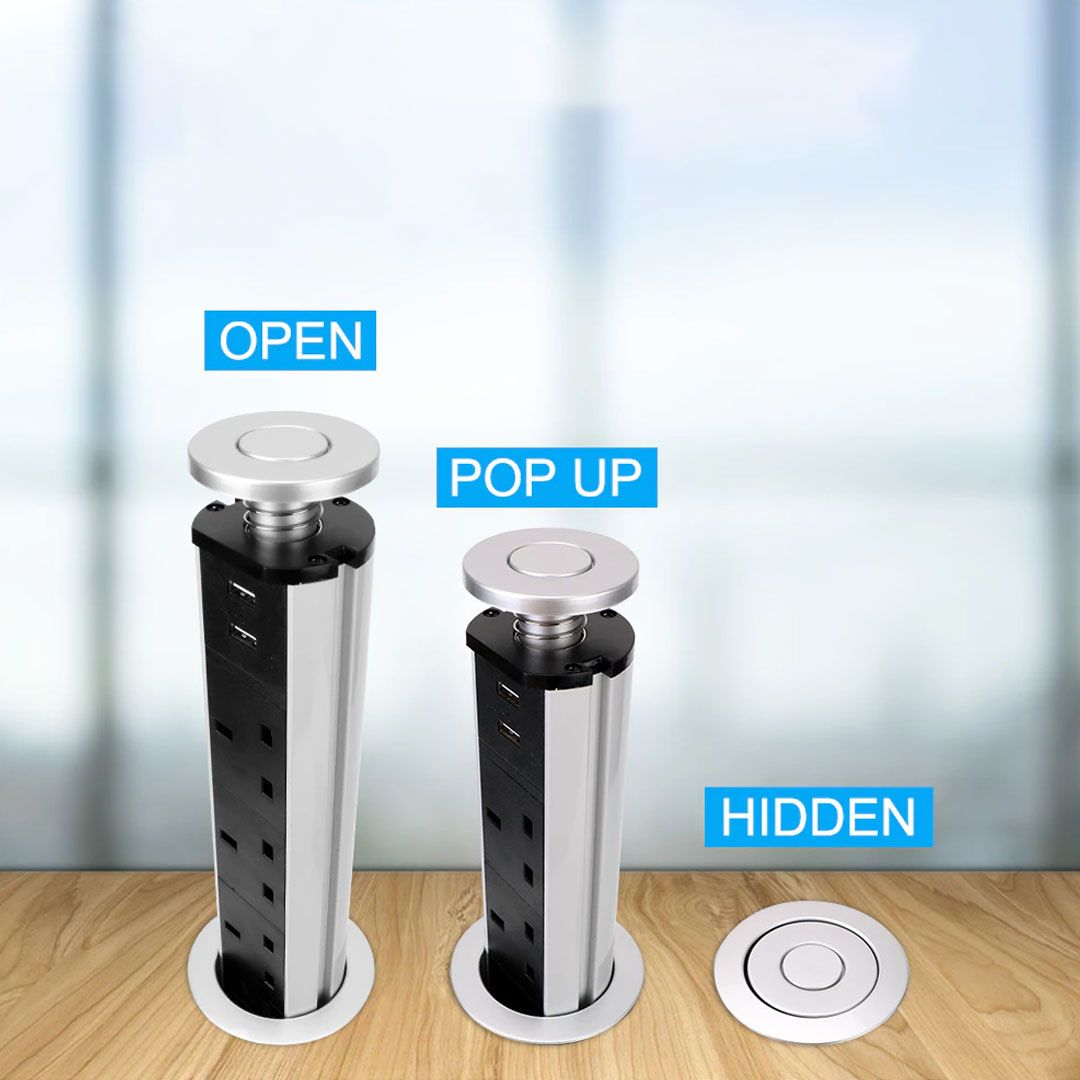 Tabletop pop up Socket Triple Type-G product thumbnail 12