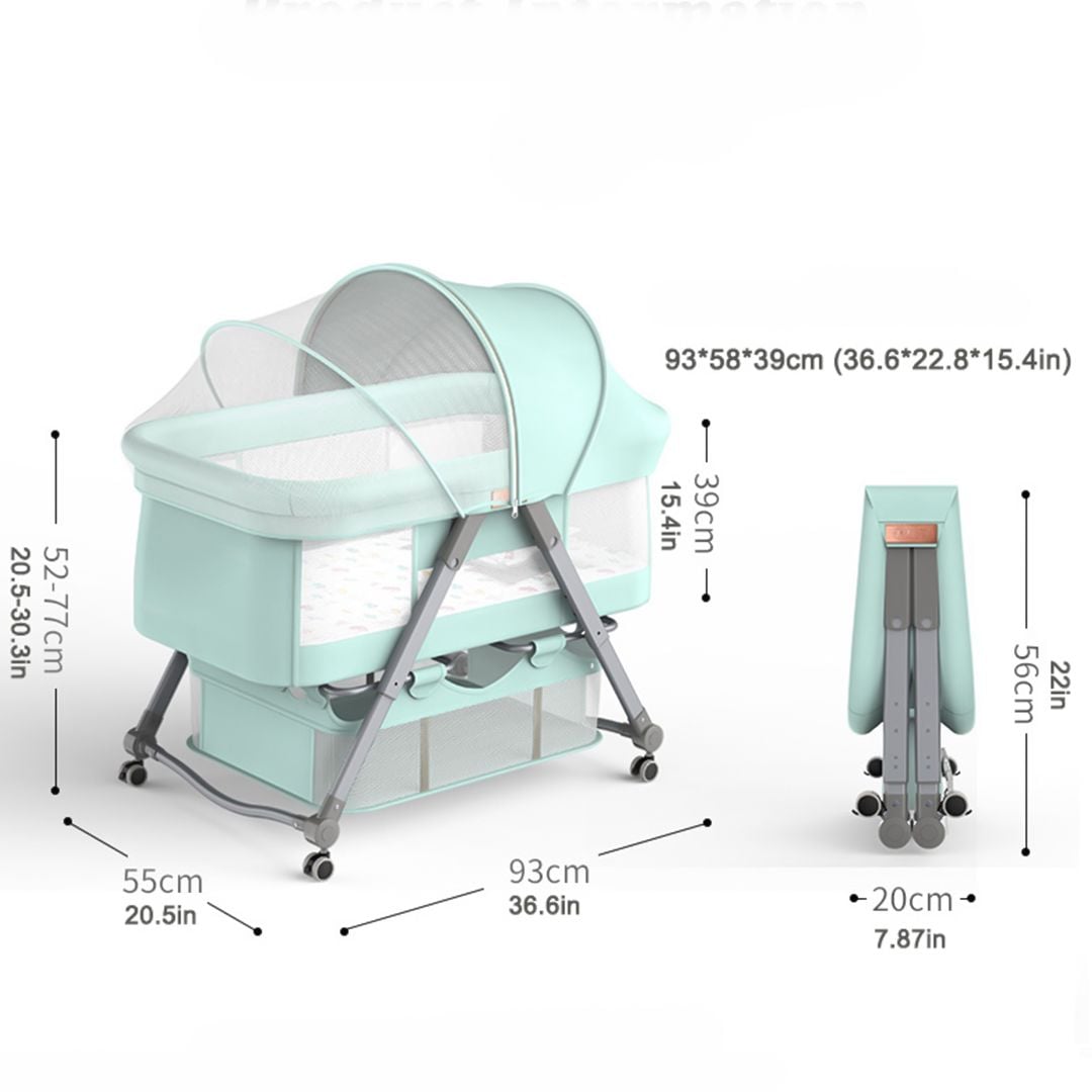 Multifunctional baby rocking bed product thumbnail 6