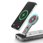 شاحن وباور بانك لاسلكي متعدد الوظائف - 9