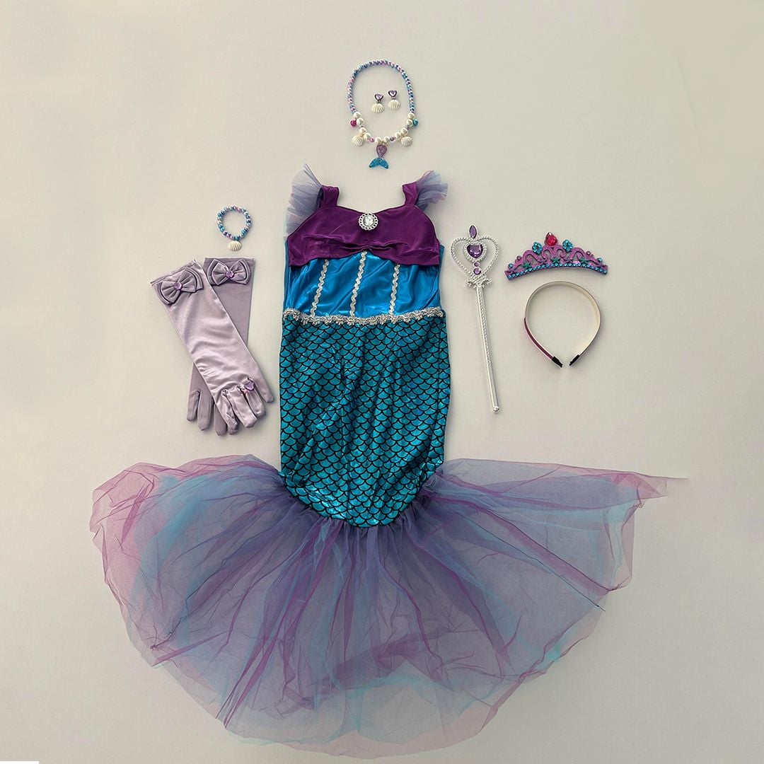 Mermaid Costume for Kids - Chiffon product thumbnail 16