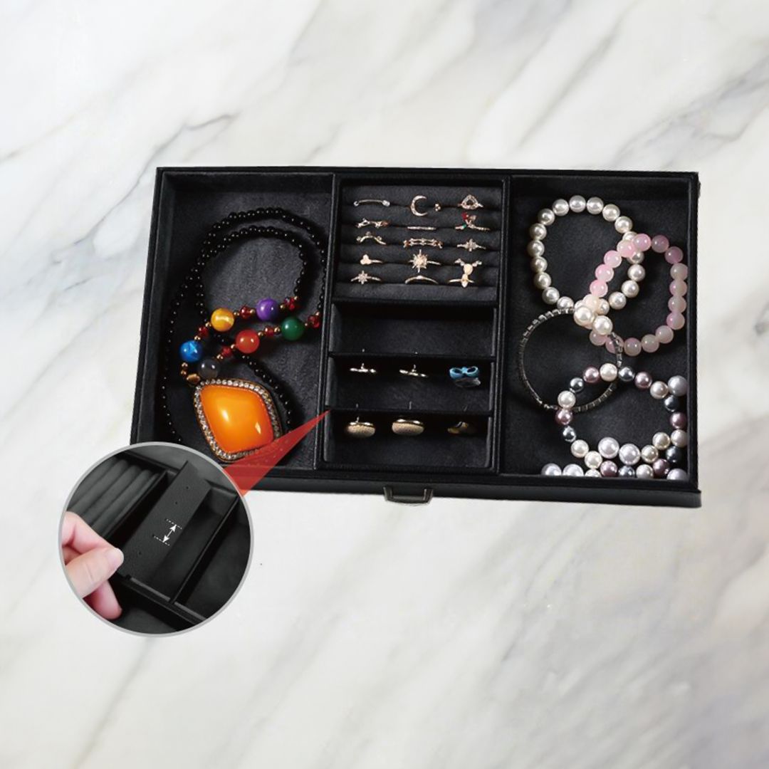 Leather Box for Accessories and Watches - 3