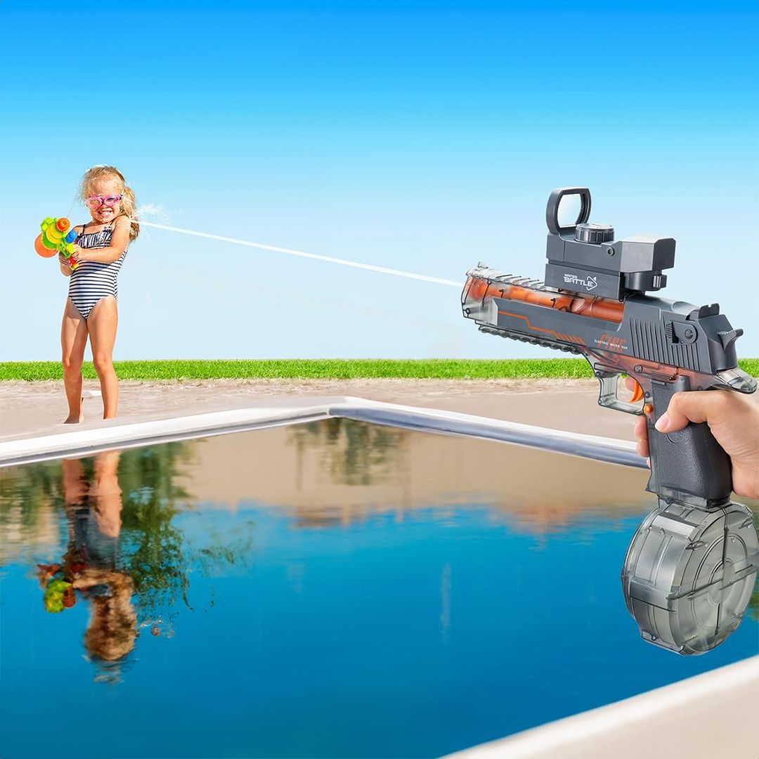 مسدس مائي أوتوماتيكي بسعة كبيرة - 5