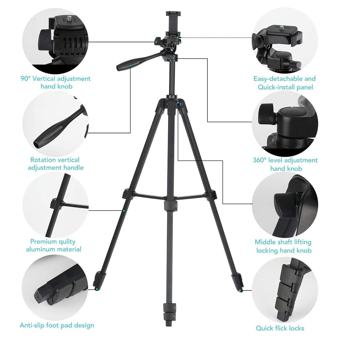 ترايبود التصوير للهاتف مع ريموت  - 12
