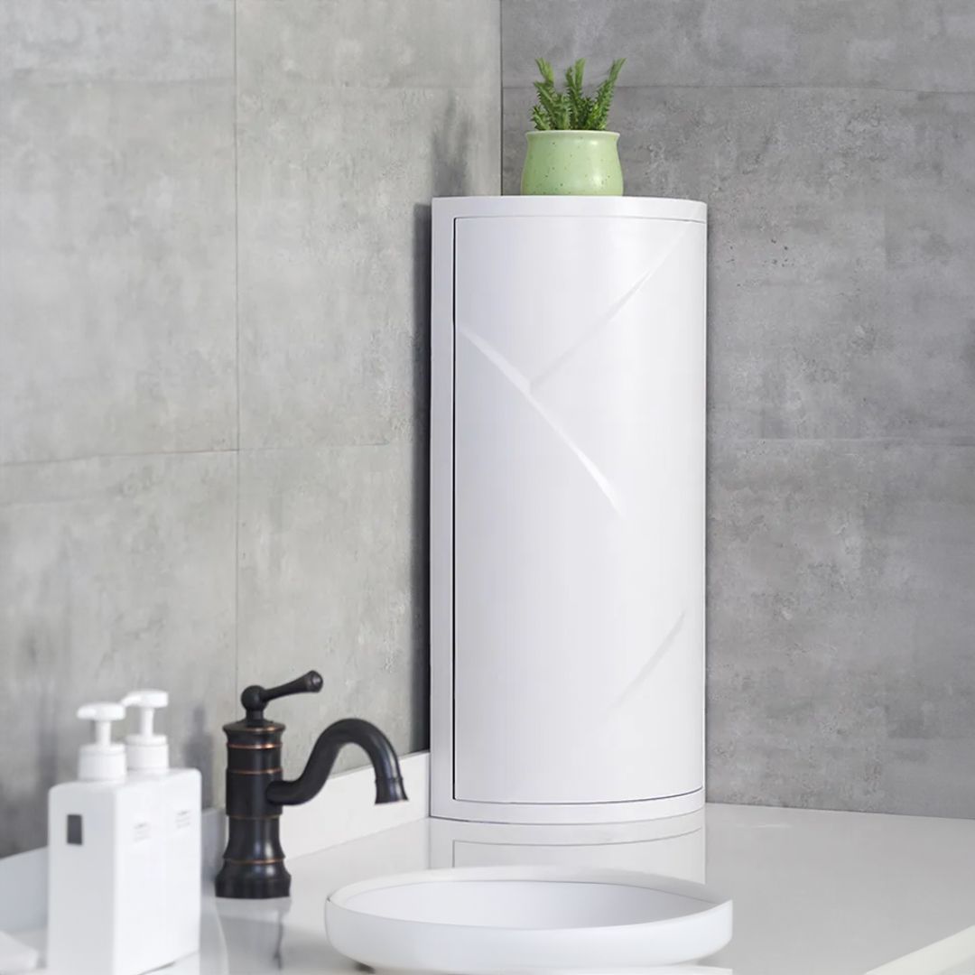 Bathroom Cabinet With Rotating Shelves - 4