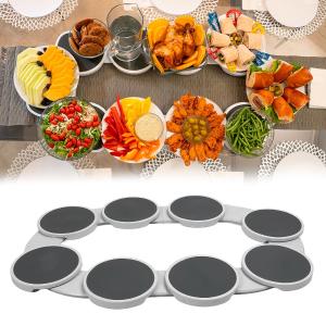 أطباق تقديم الطعام الدوارة