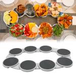 أطباق تقديم الطعام الدوارة