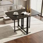 طاولة عملية بعجلات للمساحات الصغيرة