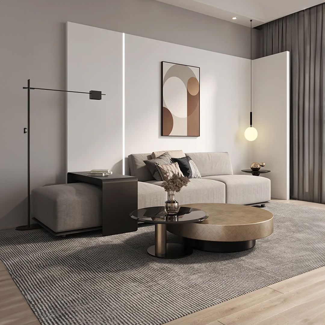 Round Center Table Set product thumbnail 3
