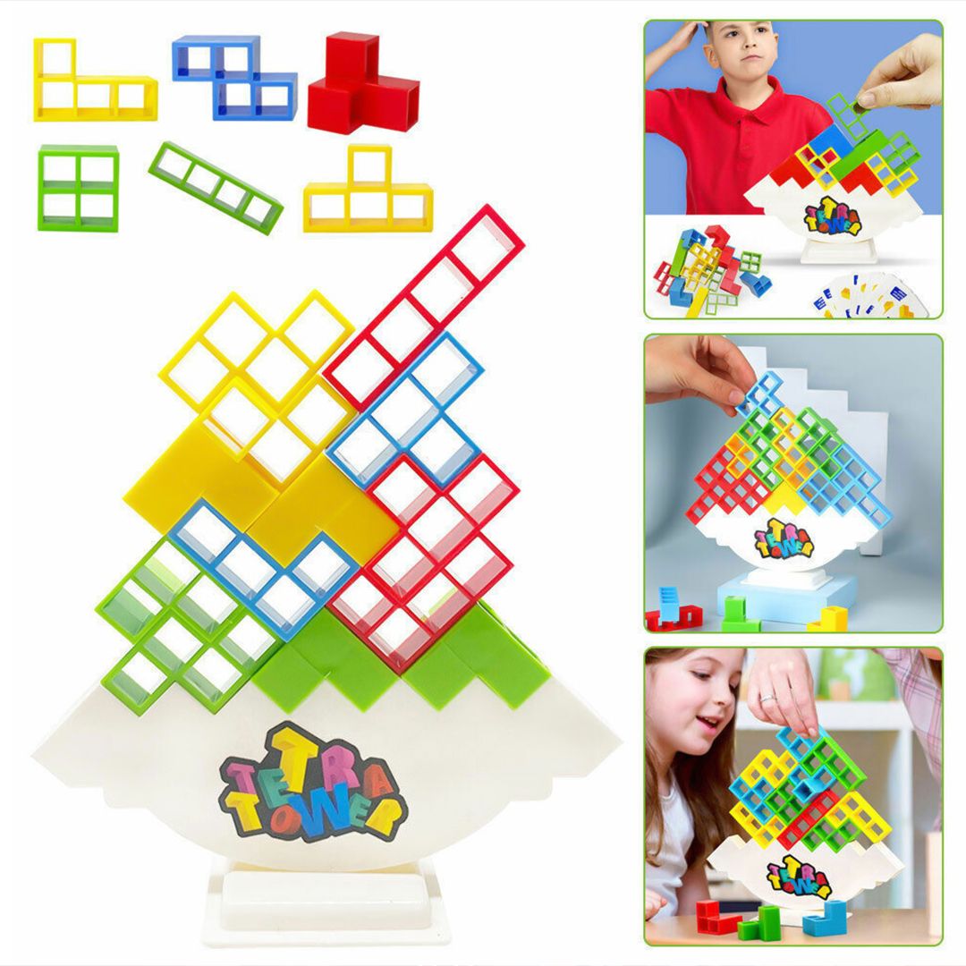 لعبة مكعبات البناء و التوازن - 11