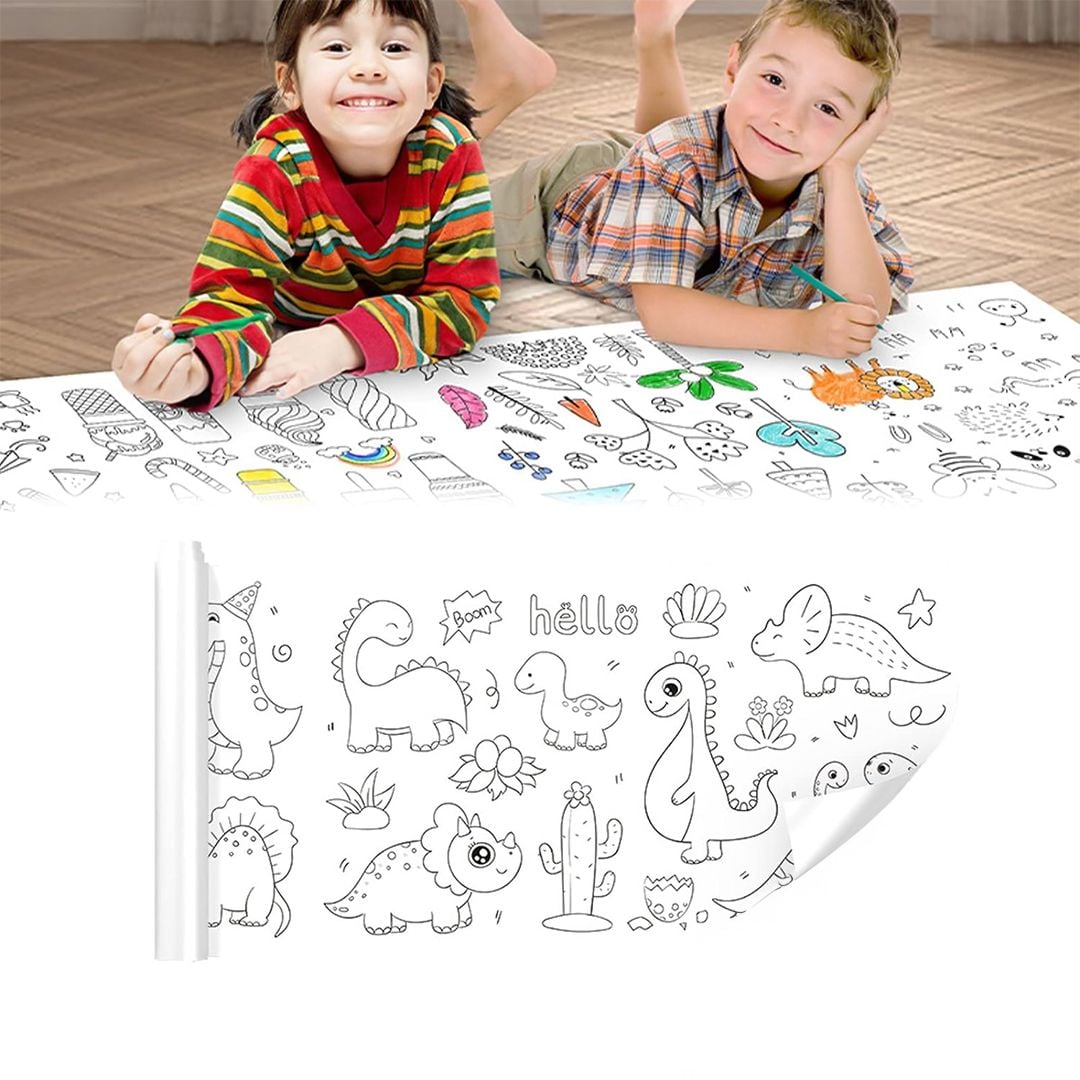 Paper Coloring Roll For Kids product thumbnail 3
