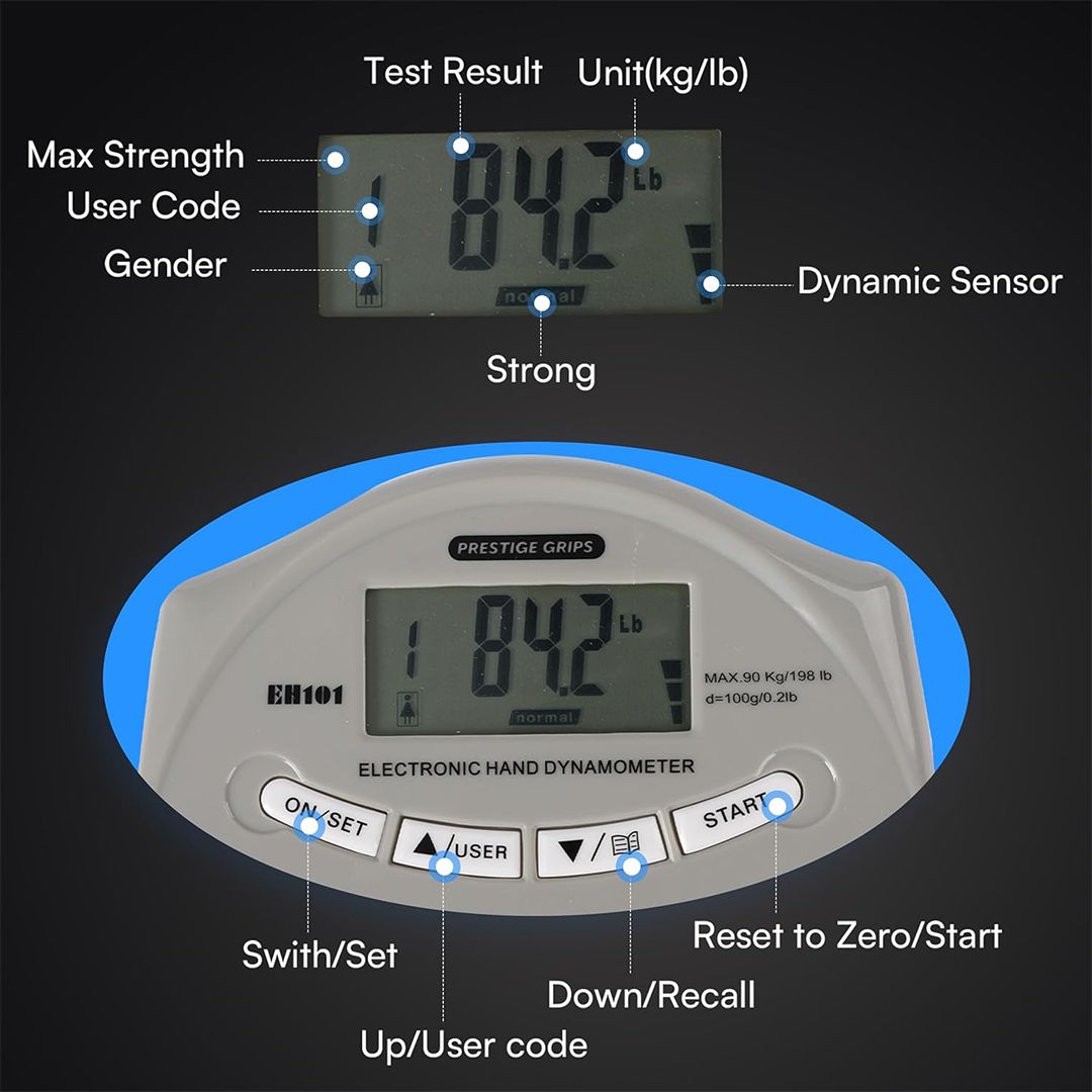 LCD Hand Grip Strength Meter product thumbnail 6