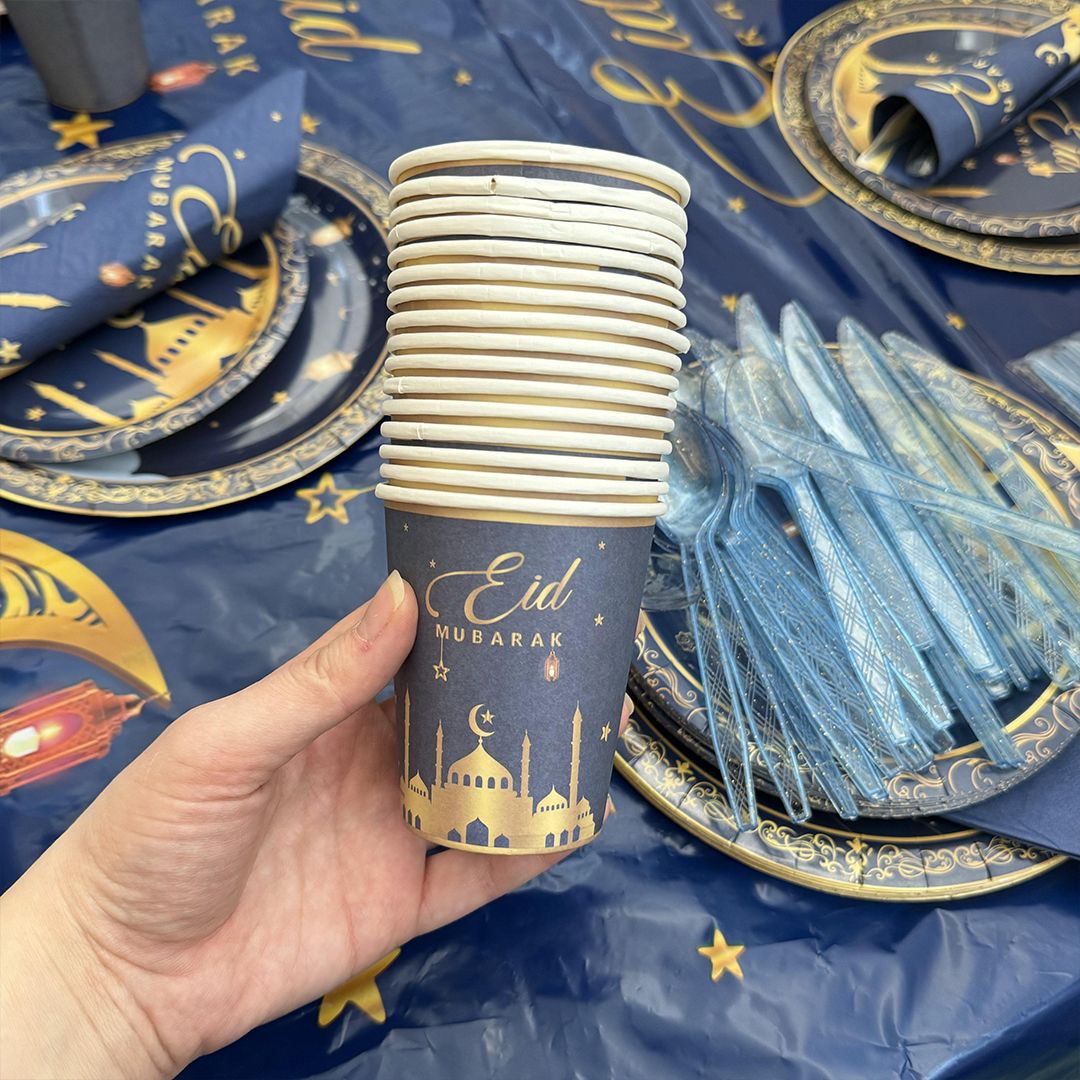 مجموعة أدوات المائدة للعيد - 169 قطعة - 5