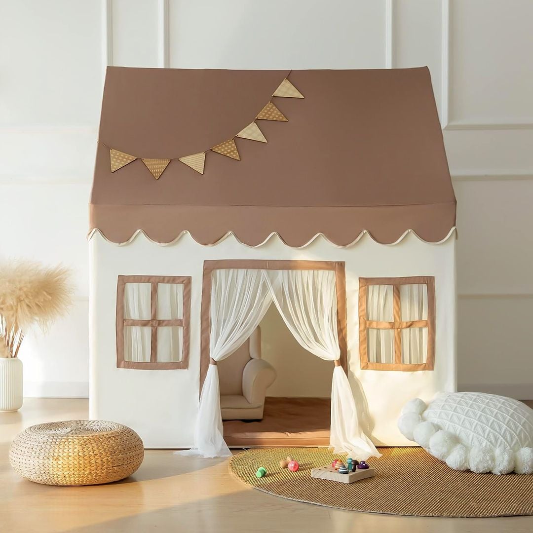 خيمة لعب للأطفال على شكل منزل - 1