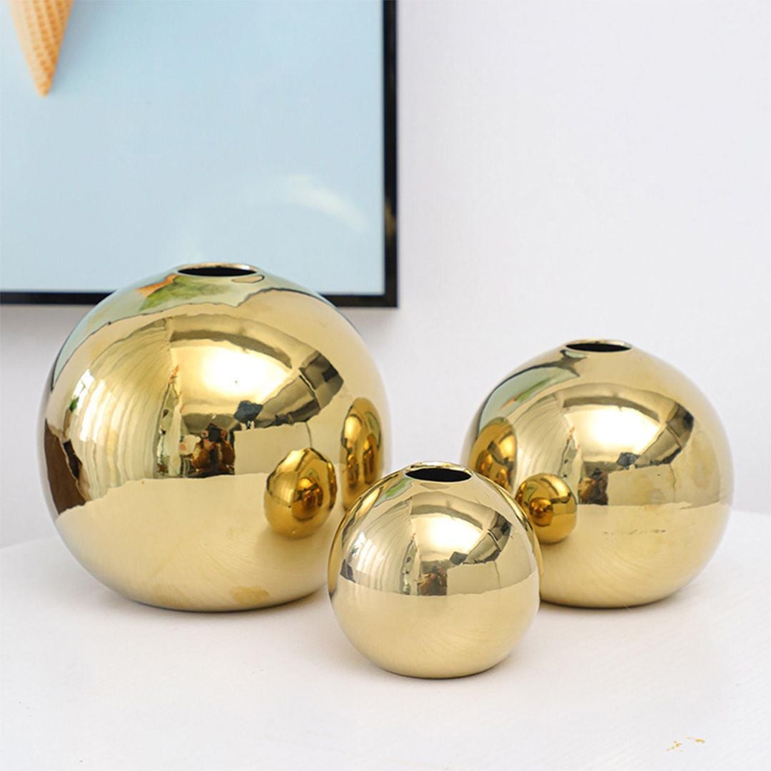 Golden Balls Decorative Vases product thumbnail 11