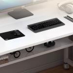 طاولة مكتب موفرة للمساحة بعجلات - 7