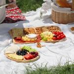 Bamboo Serving Tray with Acrylic Lid - 6