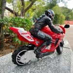 لعبة دراجة نارية مع جهاز تحكم عن بعد