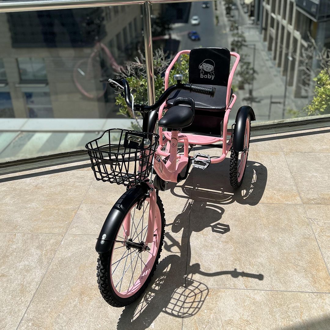 Two Seat Children's Tricycle product thumbnail 2