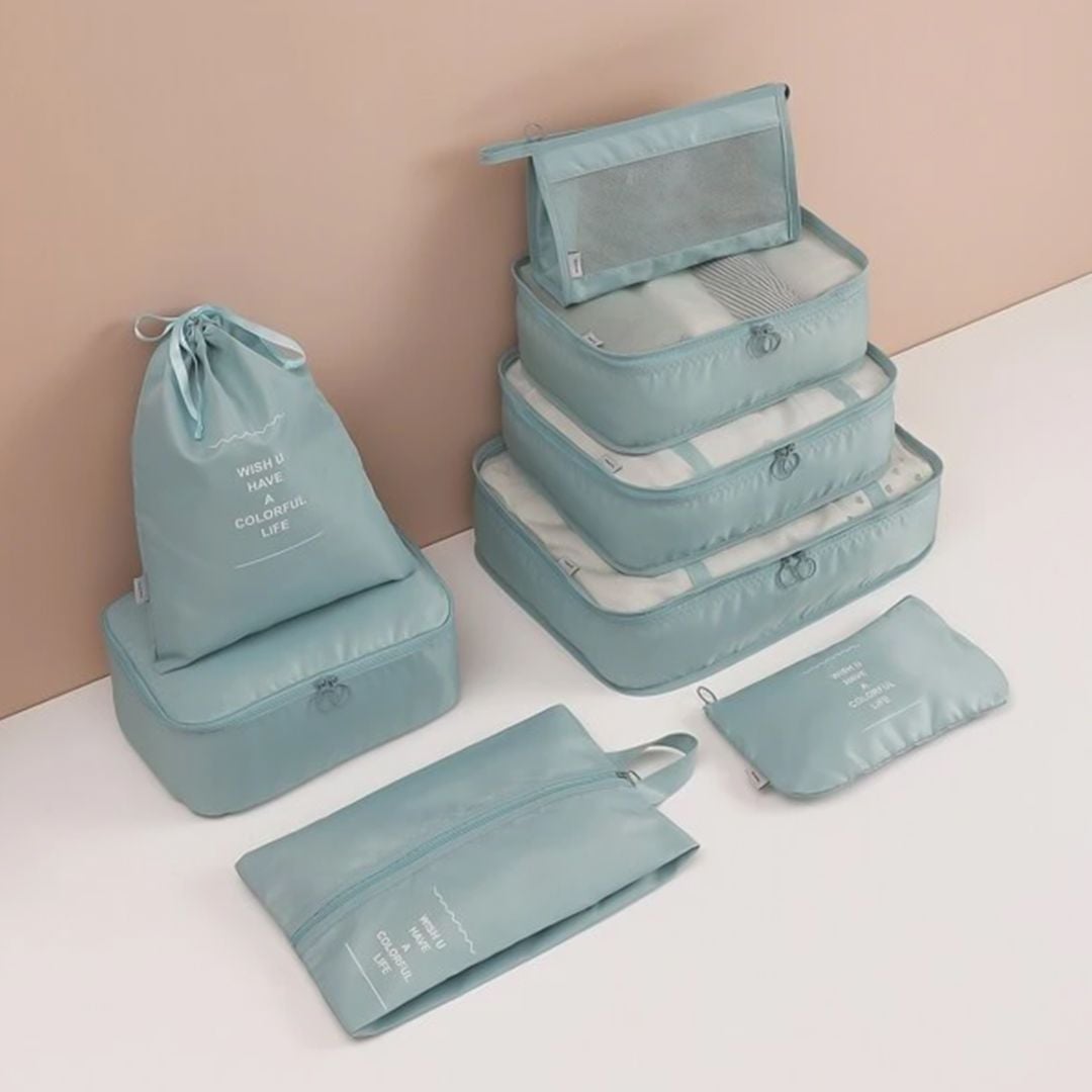 مجموعة تنظيم ملابس السفر - 1