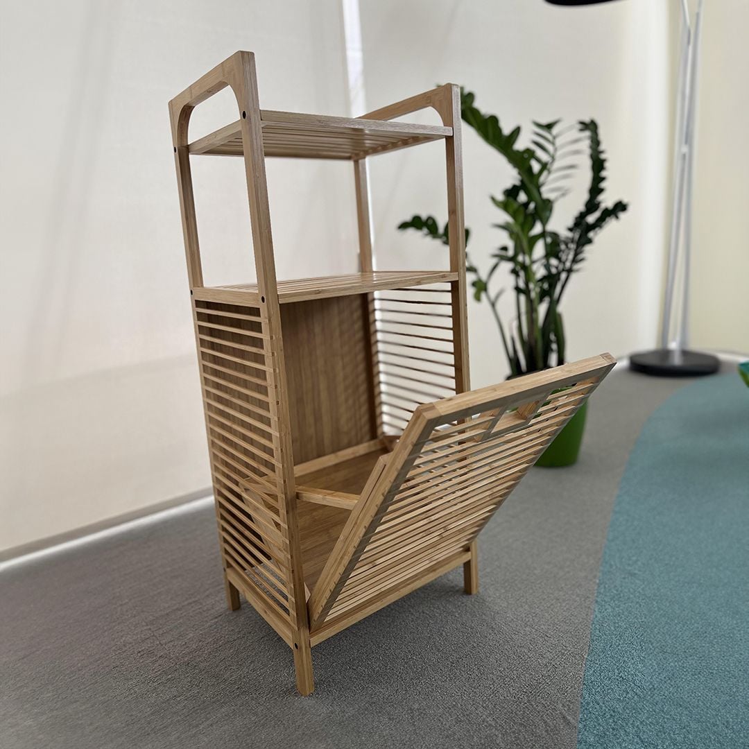 Laundry Basket with Wooden Shelves product thumbnail 5