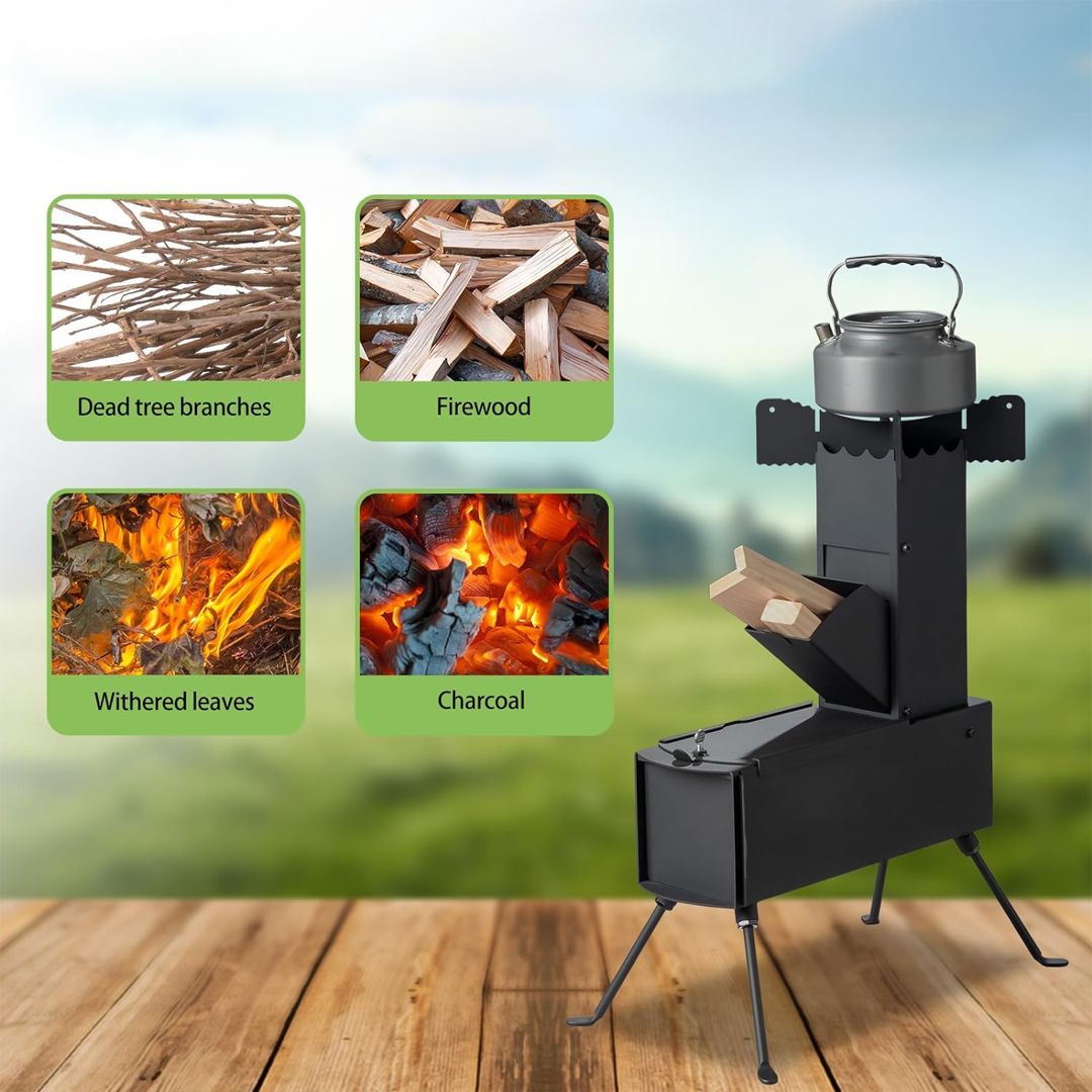 Folding Metal Cooking Stove product thumbnail 8
