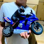 لعبة دراجة نارية مع جهاز تحكم عن بعد - 9