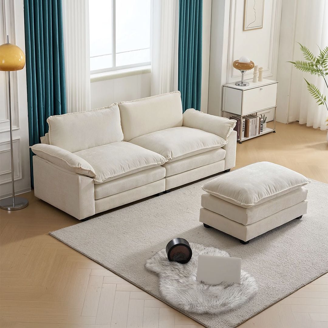 Double Sofa with Footrest product thumbnail 2