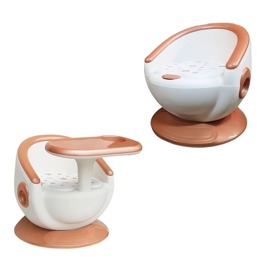 كرسي طعام للأطفال بقاعدة ثابتة - 8