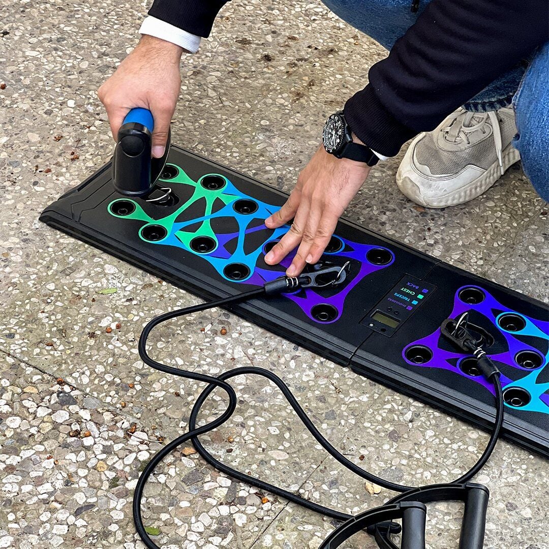 Push Up Board with Digital Counter - 12