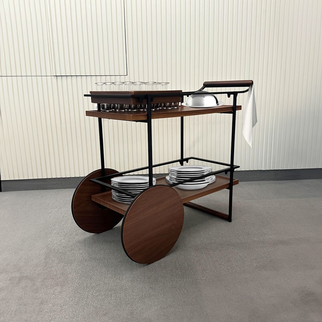 Wooden Hospitality Trolley product thumbnail 4