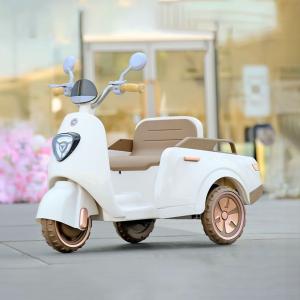 دراجة فيسبا كهربائية للاطفال بمقعد خلفي - 3