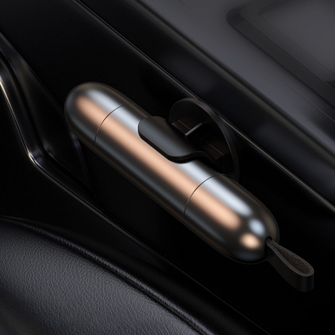  أداة السلامة لكسر زجاج السيارة  - 1