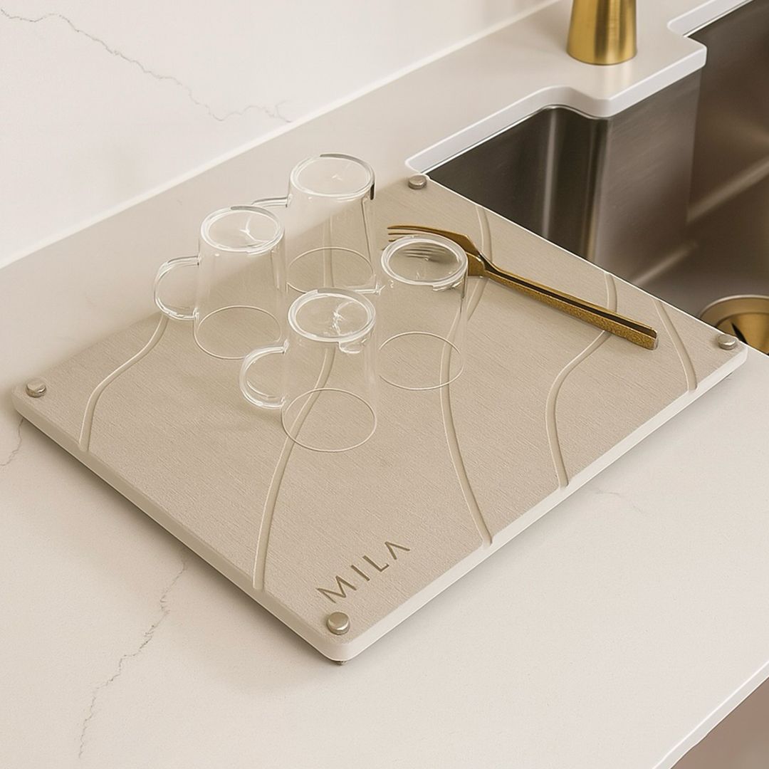 Stone sink coaster