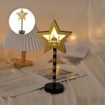 مجموعة ديكورات العيد الخشبية بإضاءة ليد - 9