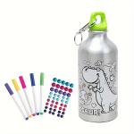 زجاجة ماء قابلة للتلوين للأطفال - 4