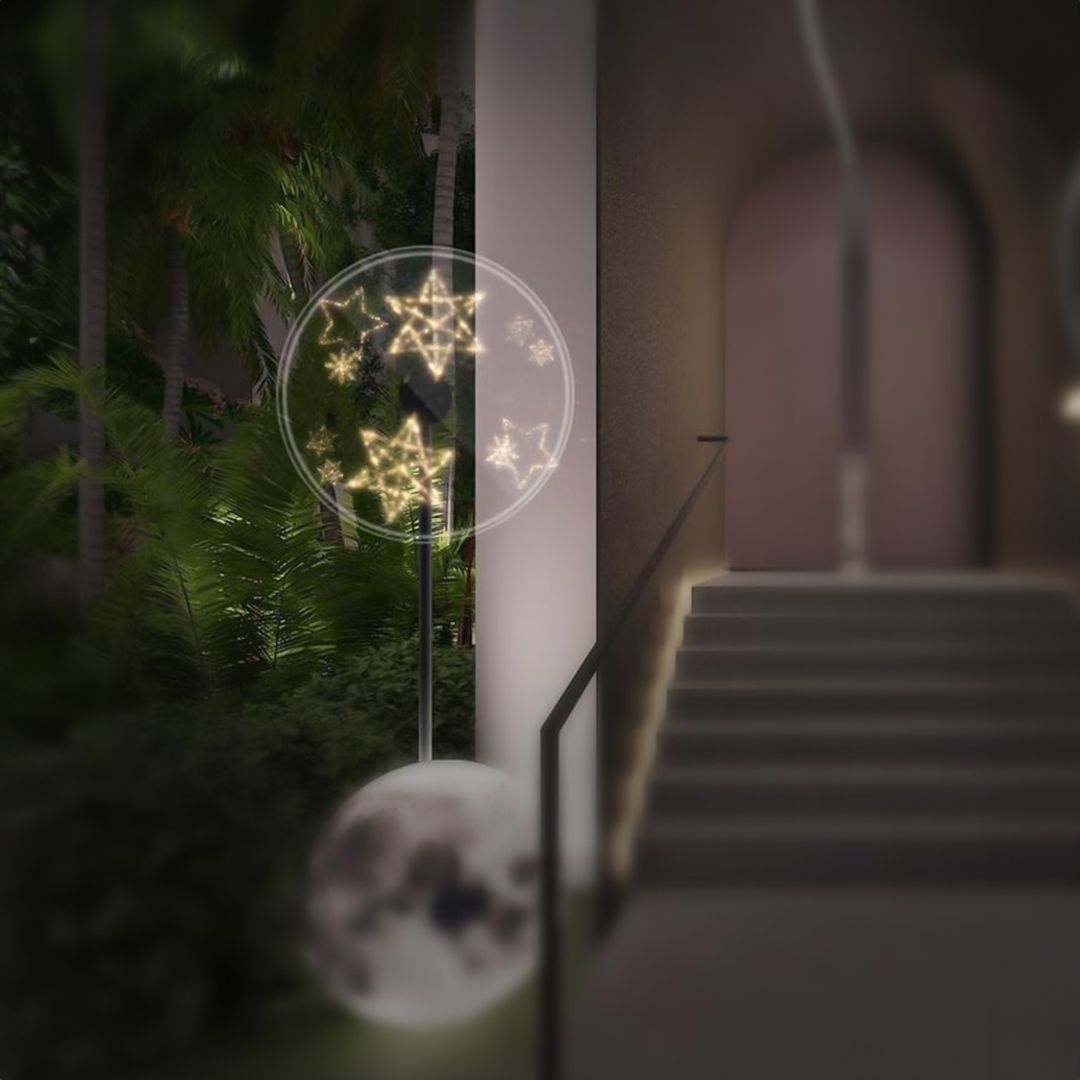 جهاز عرض هولوجرام 52 سم مع ستاند - 20